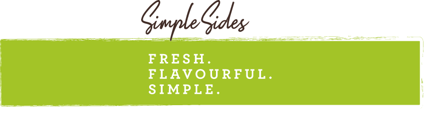 Simple Sides. Fresh, Flavourful, and Simple Mushroom Sauté Kits.